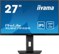 iiyama ProLite XUB2793QS-B1 computer monitor 68,6 cm (27") 2560 x 1440 Pixels Wide Quad HD LED Zwart