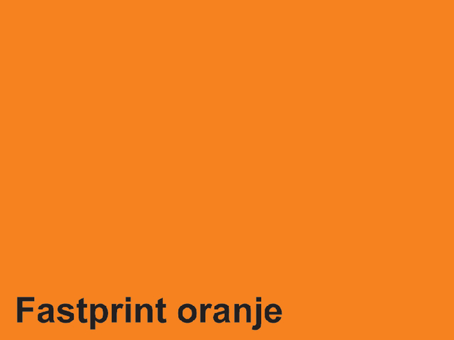 Kopieerpapier Quantore Colour A4 80gr oranje 500vel