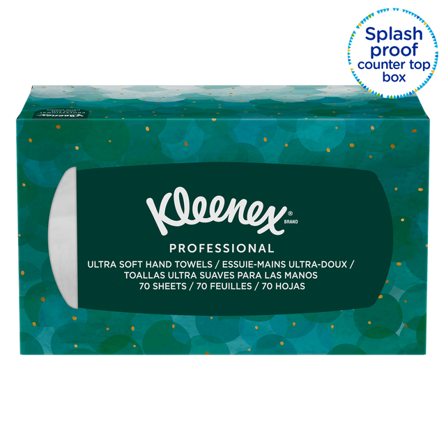 Handdoek Kleenex Ultra i-vouw 1-laags dispenserdoos 70vel wit 1126