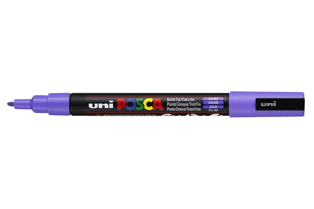 Verfstift Posca PC3M fijn violet