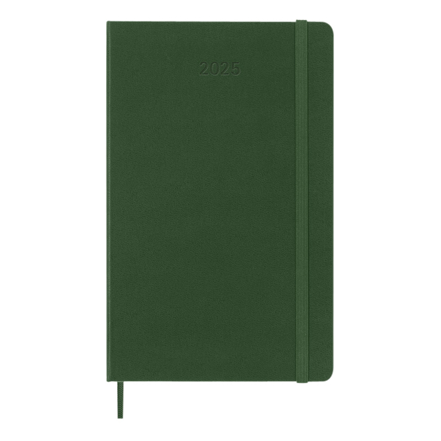 Agenda 2025 Moleskine 12M Planner Weekly 7dagen/1pagina large hc myrtle green