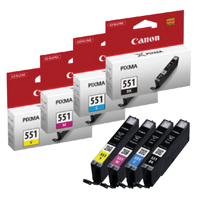 Inktcartridge Canon CLI-551grijs