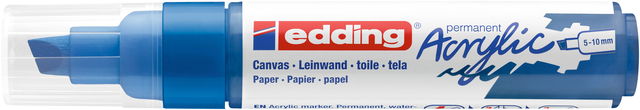 Acrylmarker edding e-5000 breed gentiaanblauw