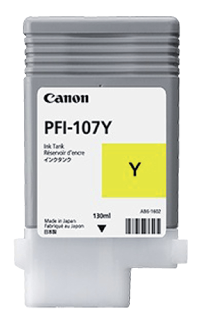 Inktcartridge Canon PFI-107 geel