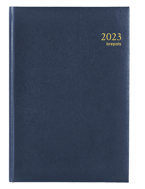 Agenda 2025 Brepols Saturnus Lima 7dagen/2pagina's blauw