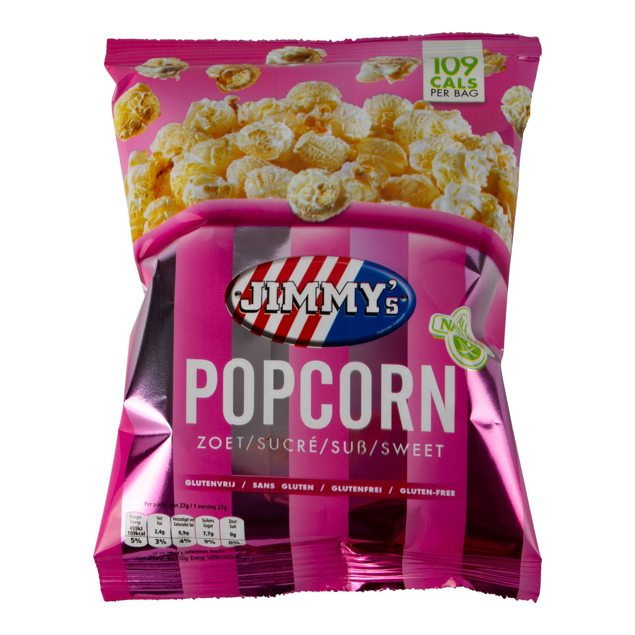 Jimmy's Popcorn zoet 21x 27gr.