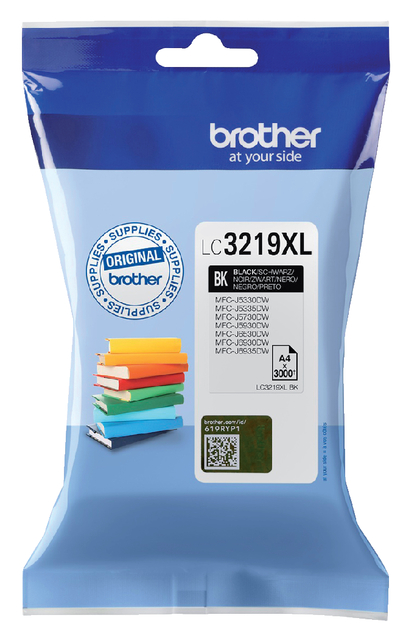 Inktcartridge Brother LC-3219XLBK zwart