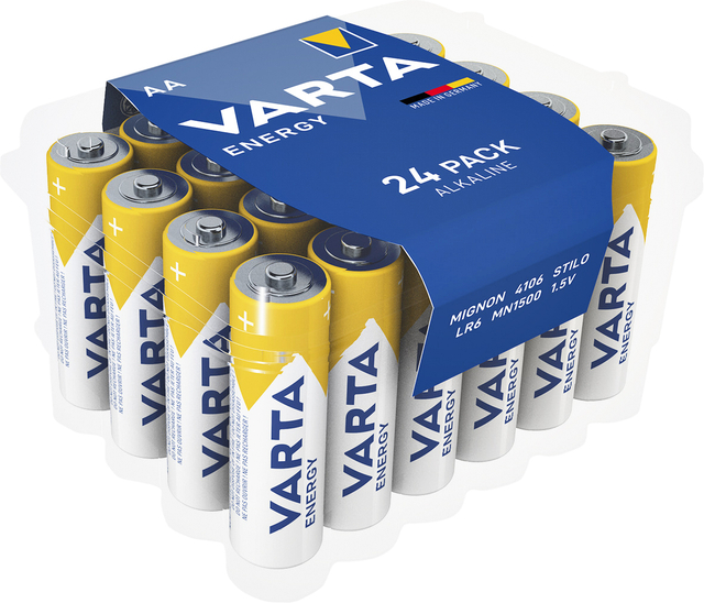 Batterij Varta Energy 24xAA voordeelbox