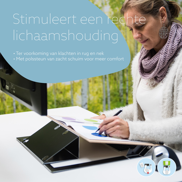 Documenthouder R-Go Read 2 Write Eikenhout