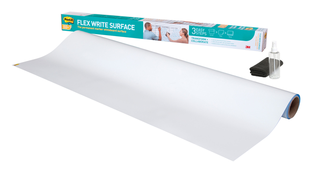 Whiteboardfolie Post-it Super Sticky Flex Write Surface 121,9x243,8cm wit