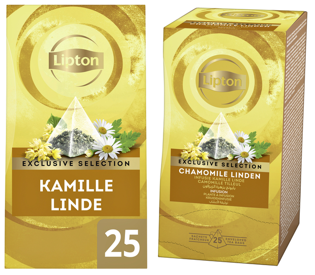 Thee Lipton Exclusive kamille linde 25x2gr