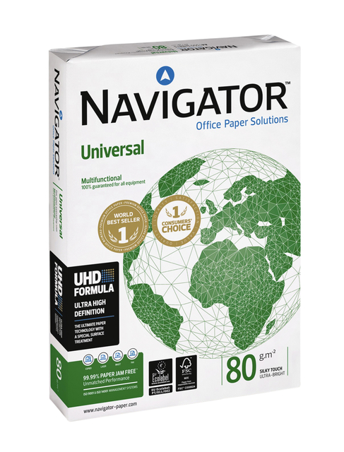 Kopieerpapier Navigator Universal A3 80gr wit 500 vel