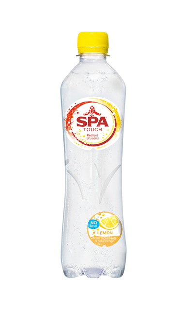 Water Spa Touch sparkling lemon petfles 500ml