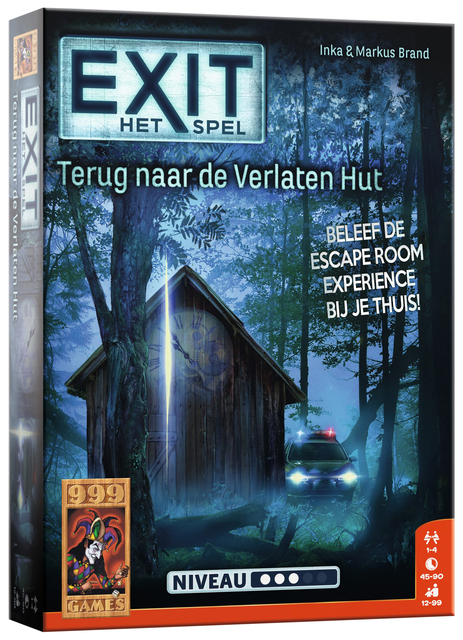 Spel EXIT - Terug naar de Verlaten Hut