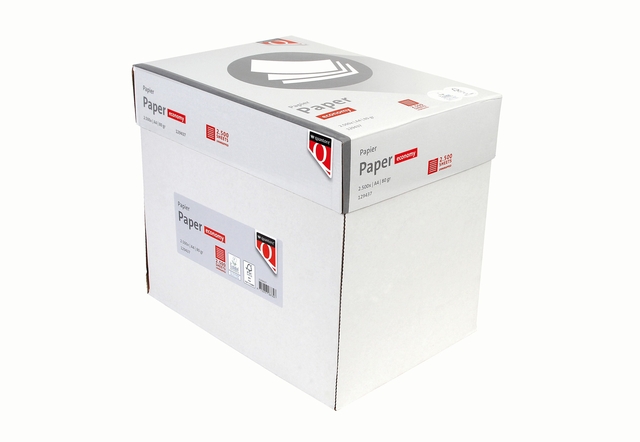 Kopieerpapier Quantore Economy Nonstop A4 80gr wit 2500 vel