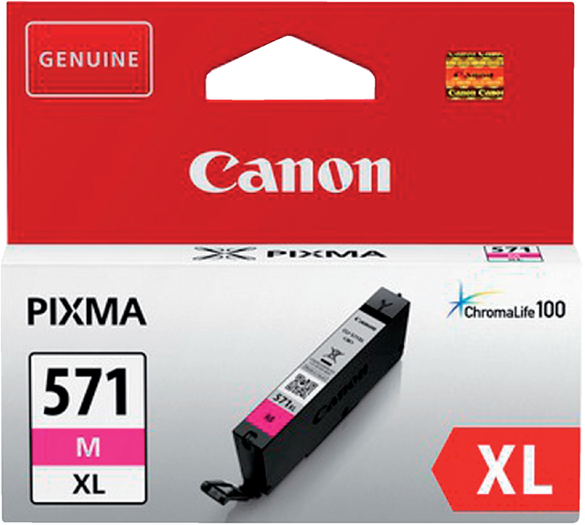 Inktcartridge Canon CLI-571XL  rood