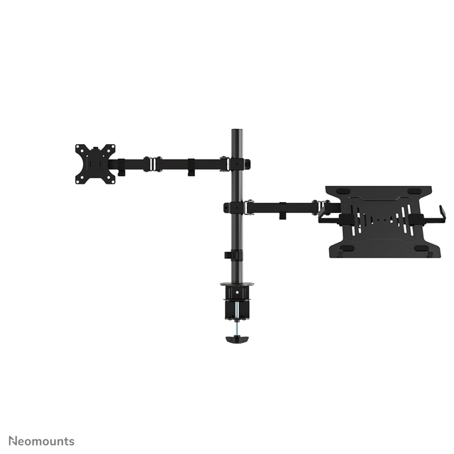 Monitorarm met laptopstandaard Neomounts FPMA-D550NOTEBOOK zwart