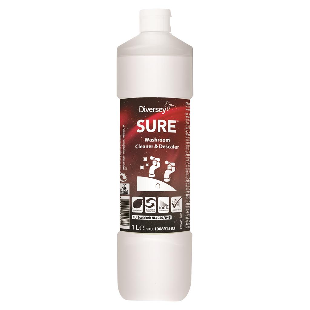 SURE Washroom CleanerenDesc Sanitairreinigerdoos 6x1ltr