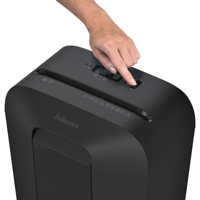 Papiervernietiger Fellowes Powershred LX41 snippers 4x12mm zwart