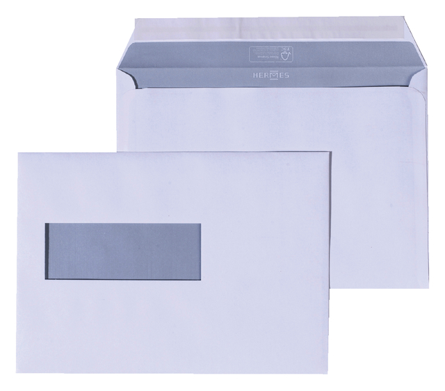 Envelop Quantore 162x229mm venster 4x11cm links 500 stuks