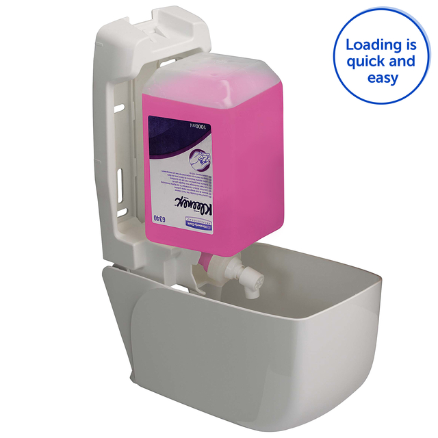 Handzeepdispenser Aquarius 1 liter wit 6948