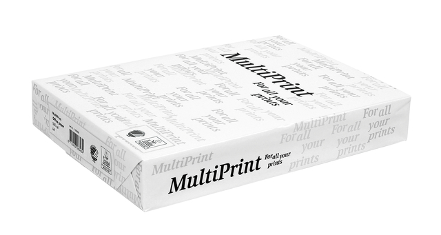 Kopieerpapier Multiprint A4 75gr wit 500 vel