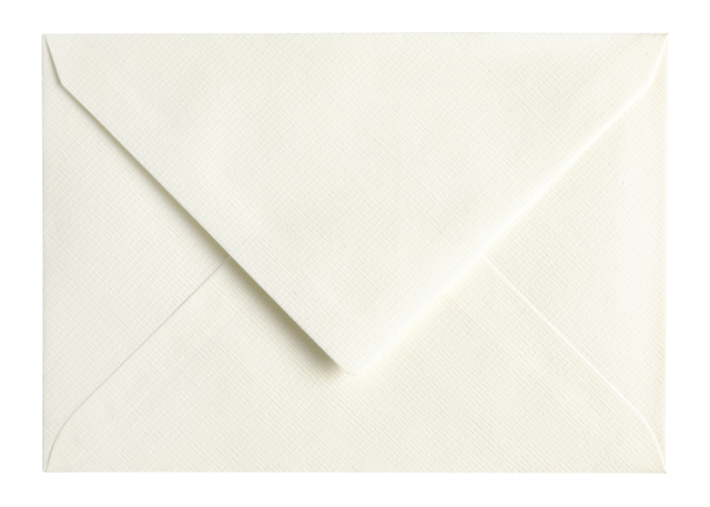 Envelop Papicolor C6 114x162mm anjerwit pak à 6 stuks