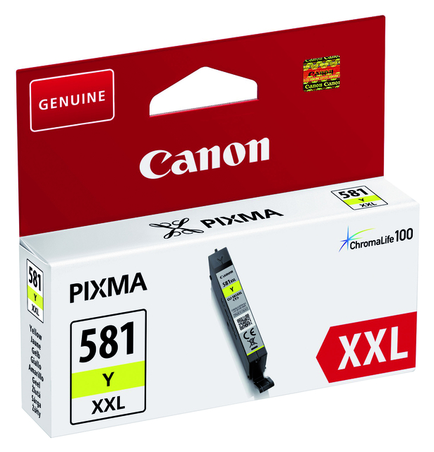 Inktcartridge Canon CLI-581XXL geel