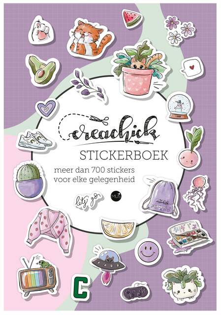 Stickerboek CreaChick A5 50 vel