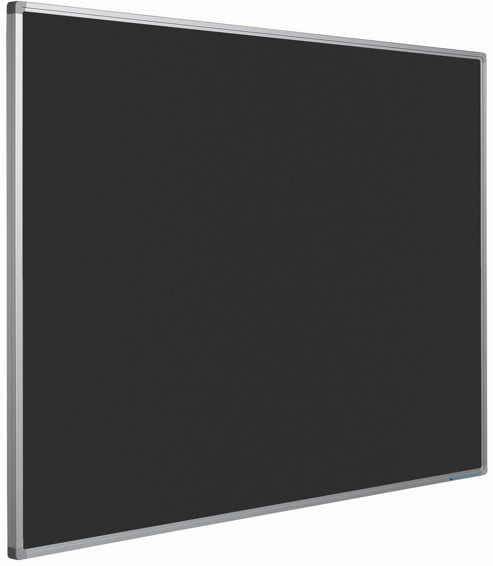 Prikbord Softline profiel 16mm, bulletin zwart - 45x60 cm