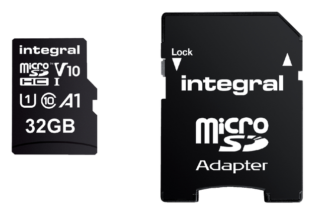 Geheugenkaart Integral microSDHC V10 32GB