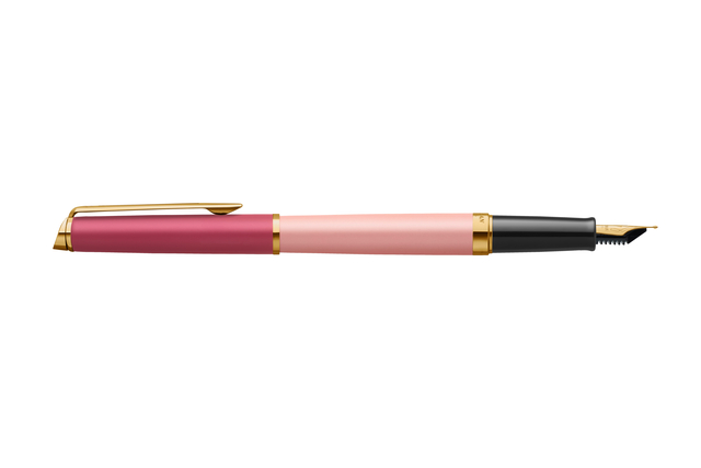 Vulpen Waterman Hémisphère Colour Blocking pink GT fijn