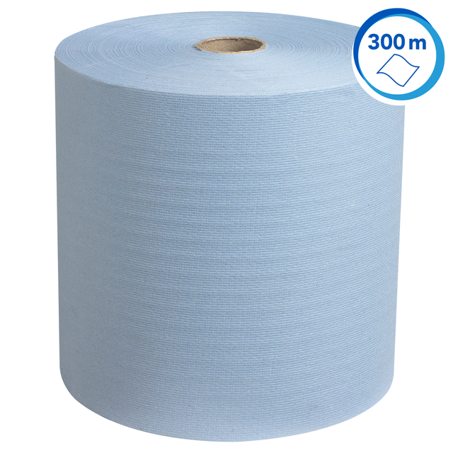 Handdoekrol Scott Control 1-laags 304m blauw 6668