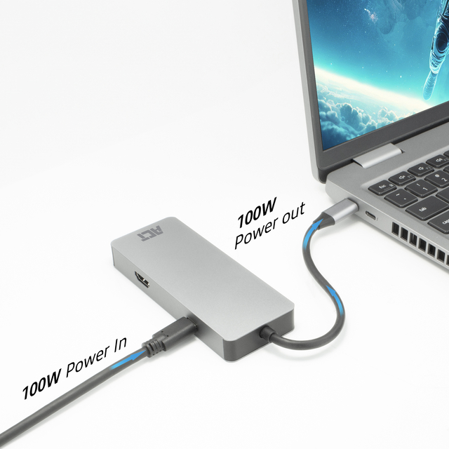 Dockingstation ACT USB-C 7-in-1