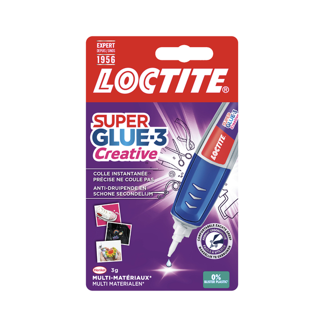 Secondelijm Loctite Perfect Pen 3 gram op blister