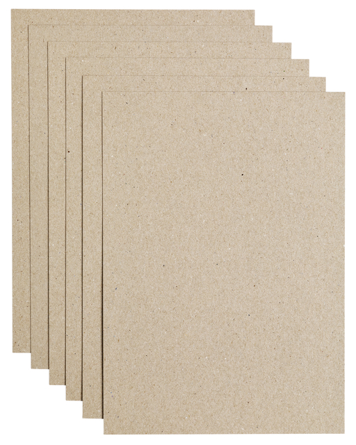 Kopieerpapier Papicolor A4 100gr 12 vel kraft grijs