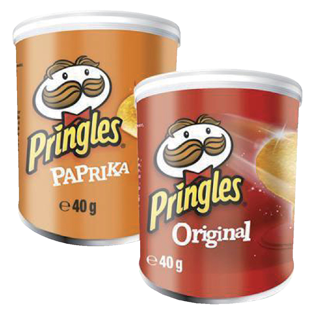 Chips pringles paprika 40 gram