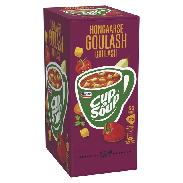 Cup-a-Soup Unox Hongaarse goulash 21x175ml