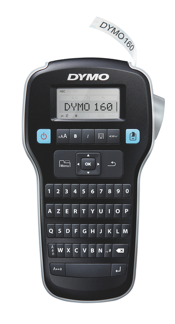 Labelprinter Dymo LabelManager 160 draagbaar azerty 12mm zwart