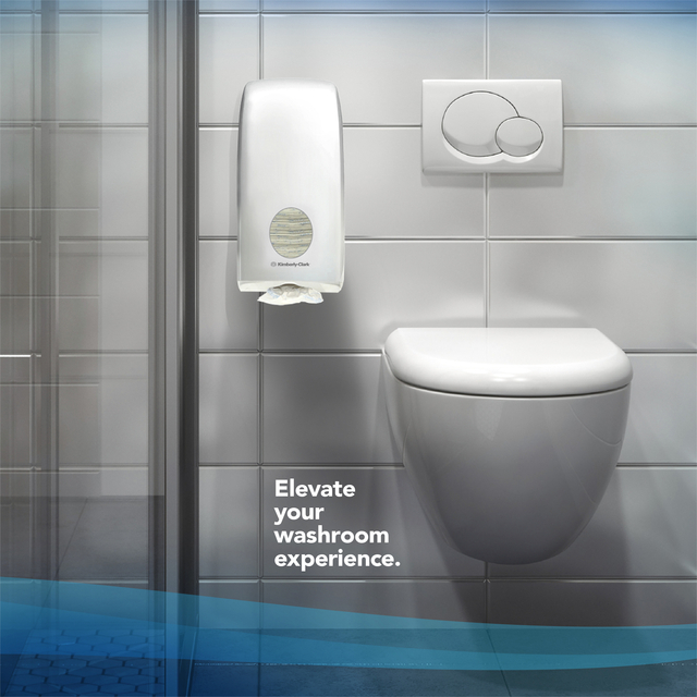 Toiletpapier Scott Control gevouwen 2-laags 36x220vel wit 8509