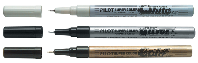 Fineliner PILOT Super Color extra fijn goud