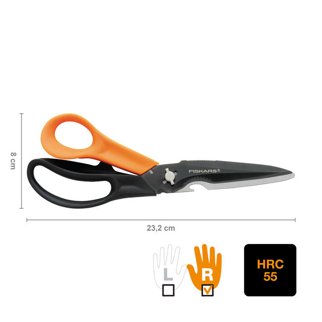 Schaar Fiskars 230mm Cuts and More Multi-tool