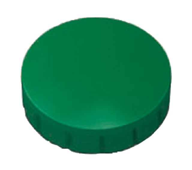 Magneet MAUL Solid 20mm 300gr groen 10 stuks