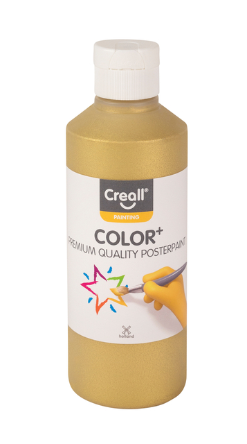 Plakkaatverf Creall goud 250ml