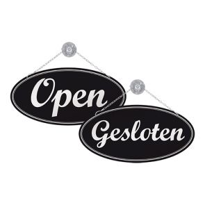 EMGA Deurbord open_geslotenmetketting