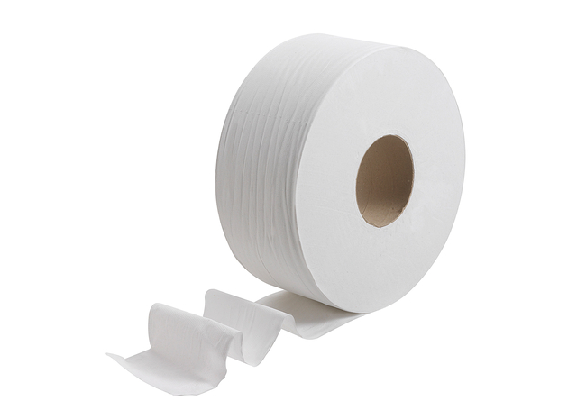 Toiletpapier Kleenex jumbo 2-laags 200m wit 8570