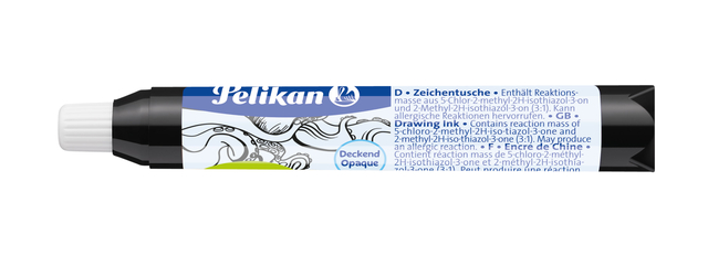 Oostindische inkt Pelikan pipet 9ml zwart