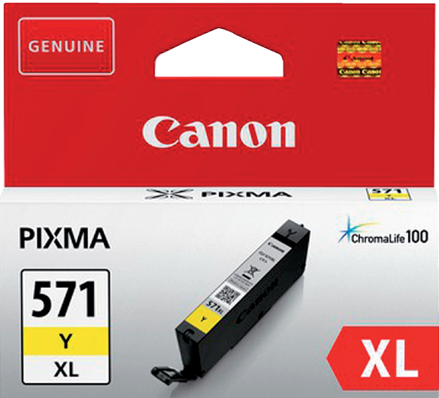 Inktcartridge Canon CLI-571XL  geel