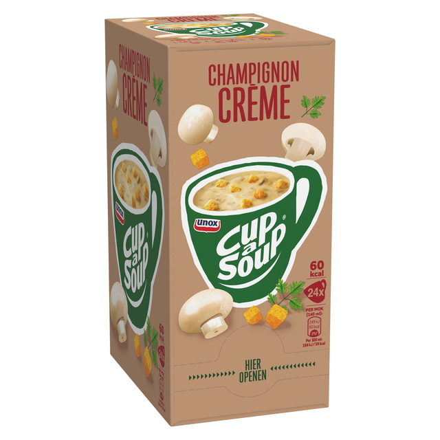 Cup-a-Soup Unox champignon crème 24x140ml