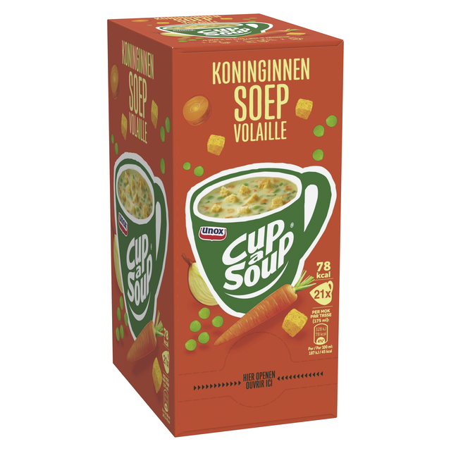 Cup-a-Soup Unox koninginnensoep 21x175ml